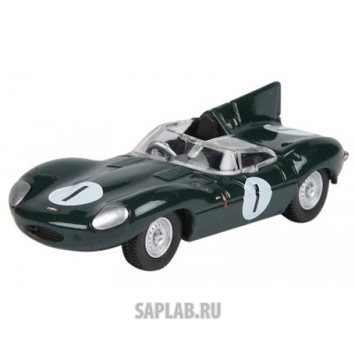 Купить Jaguar JBDC559GNA Модель автомобиля Jaguar D-Type 1956 Le Mans, Scale Model 1:76, артикул JBDC559GNA