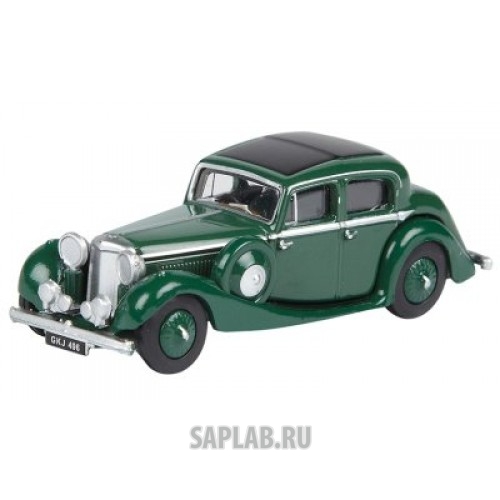 Купить Jaguar JBDC562GNA Модель автомобиля Jaguar SS 2.5 Saloon, Scale Model 1:76, Suede Green, артикул JBDC562GNA