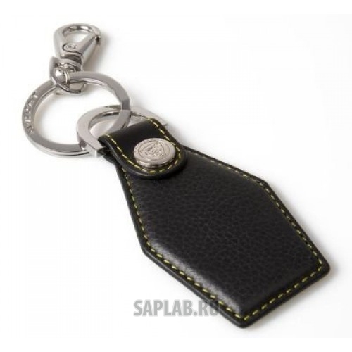 Купить Jaguar JDKR723BKA Кожаный брелок Jaguar Ultimate Keyring, Black