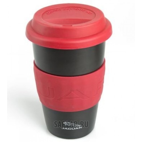 Купить Jaguar JDMG743BKA Керамическая термокружка Jaguar Travel Ceramic Mug, Red/Black
