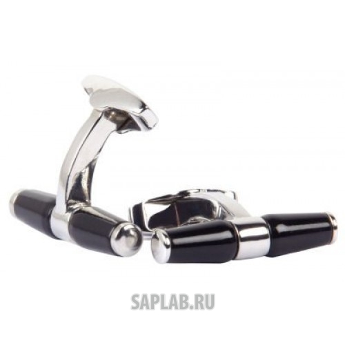Купить Jaguar JJCLBAR Запонки Jaguar Bar Cufflinks Black, артикул JJCLBAR