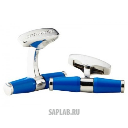 Купить Jaguar JJCLBARB Запонки Jaguar Bar Cufflinks Blue, артикул JJCLBARB