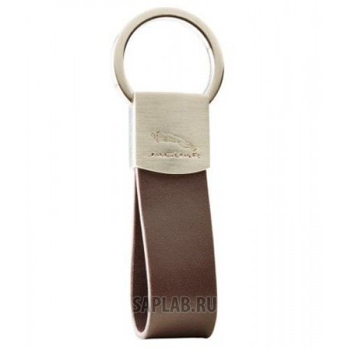 Купить Jaguar JKRALLKE Брелок Jaguar Leather Loop Keyring Brown, артикул JKRALLKE