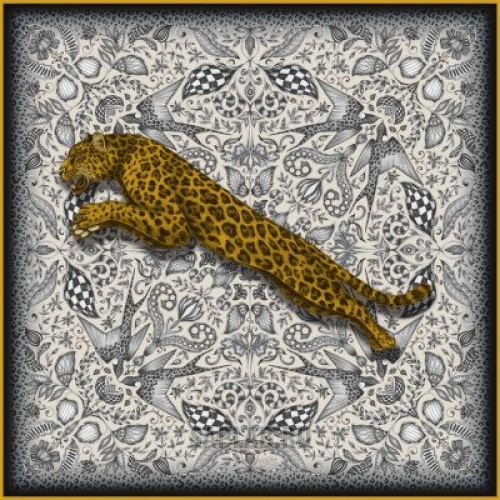 Купить Jaguar JSTSILKNG Женский шелковый шарф Jaguar Silk Scarf Nude Gold, артикул JSTSILKNG