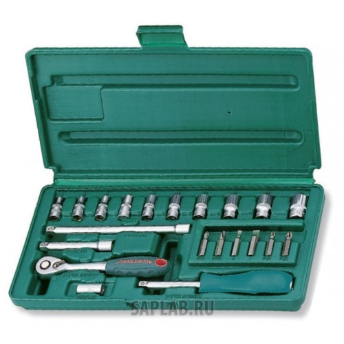 Купить JONNESWAY S04H2721S Набор головок торцевых 1/4