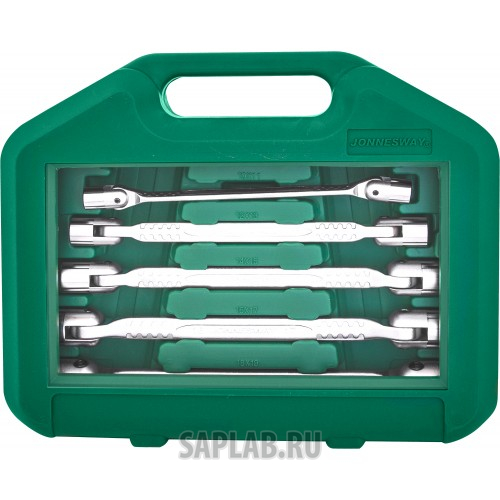Купить JONNESWAY W43A106S Набор карданных ключей 8-19 мм, 6 предметов, W43A106S JONNESWAY