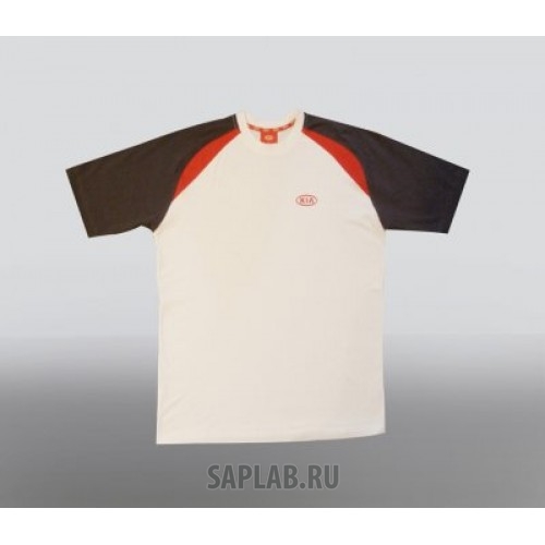 Купить Kia R8480AC385K Футболка Kia T-Shirt Black White And Red, артикул R8480AC385K