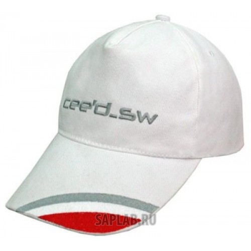 Купить Kia R8480AC431K Бейсболка Kia Ceed SW, White, артикул R8480AC431K