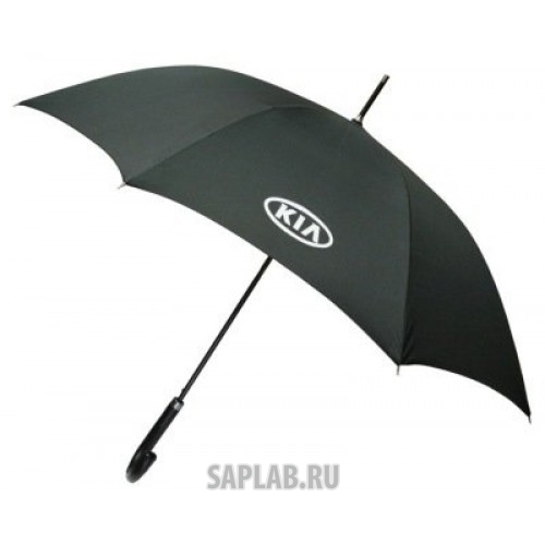 Купить Kia R8480AC468K Полуавтоматический зонт-трость Kia Stick Umbrella Black