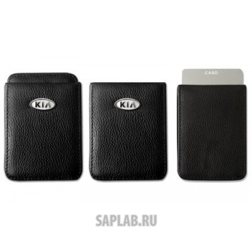 Купить Kia R8480AC508K Кожаная визитница Kia на 20 визиток, артикул R8480AC508K