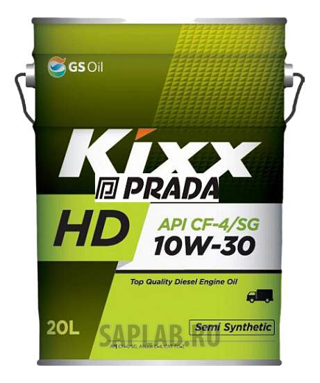 Купить KIXX L2002P20E1 Моторное масло Kixx HD 10W-30 20л