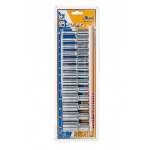 Купить KRAFT KT700317 Набор головок торцевых 3/8