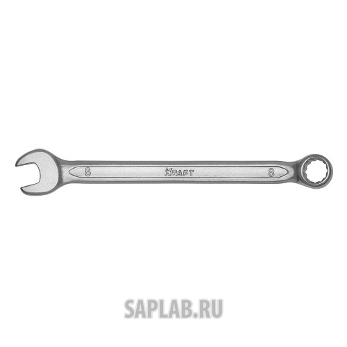 Купить KRAFT KT700502 Ключ комбинированный 8 мм (Cr-V; холодный штамп, холдер)