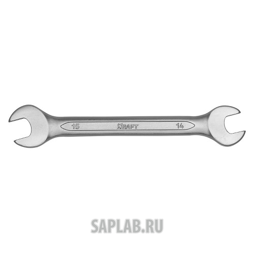 Купить KRAFT KT700529 Ключ рожковый 14*15мм (Cr-V; хол. штамп, холдер)