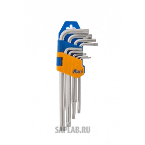 Купить KRAFT KT700567 Набор ключей торцевых Г-образных torx, короткие, 9шт
