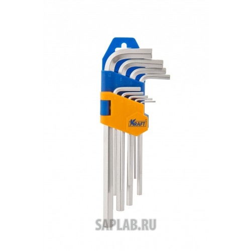 Купить KRAFT KT700570 Набор ключей торцевых шестигранных Г-образных, короткие, 9шт