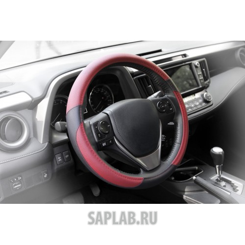 Купить KRAFT KT800321 Оплетка, иск. кожа, коричневая/черная, 40 см / L