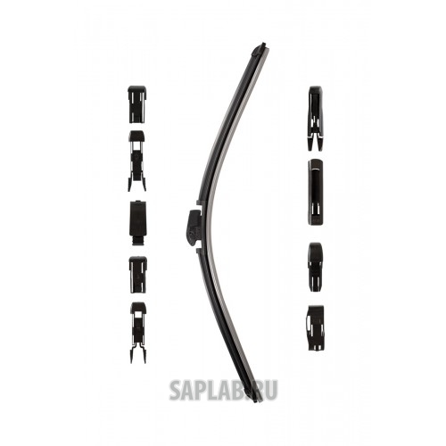 Купить KRAFT KT830027 Щетка стеклоочистителя универсальная бескаркасная 500mm,10 адаптеров