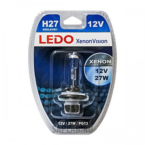 Купить LEDO 880LXVB1 Лампа H27 (880) LEDO XenonVision 12V 27W блистер
