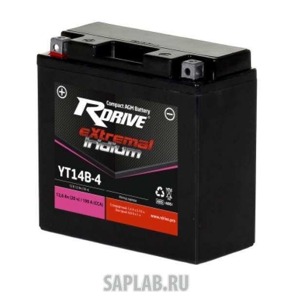 Купить LEOCH_BATTERY_INC. 717 Аккумулятор RDRIVE IRIDIUM YT14B-4