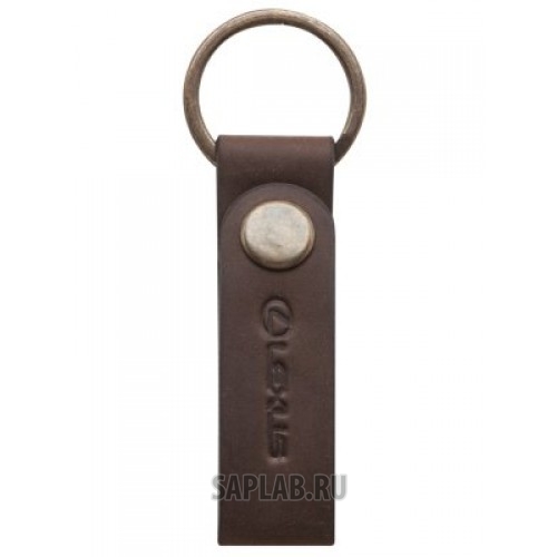 Купить LEXUS LMCC00036L Кожаный брелок для ключей Lexus Casual Keyring, Brown Leather, артикул LMCC00036L