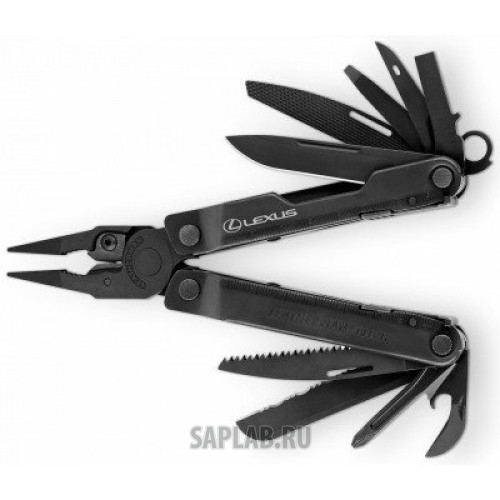 Купить LEXUS OT831563L Мультиинструмент Lexus Multitool Leatherman Rebar, Black Molle 17 опций, артикул OT831563L