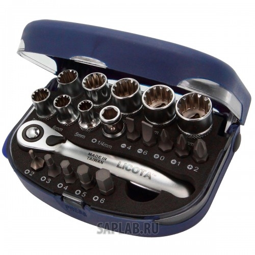 Купить LICOTA ABD70003 Набор торцевых головок 1/4