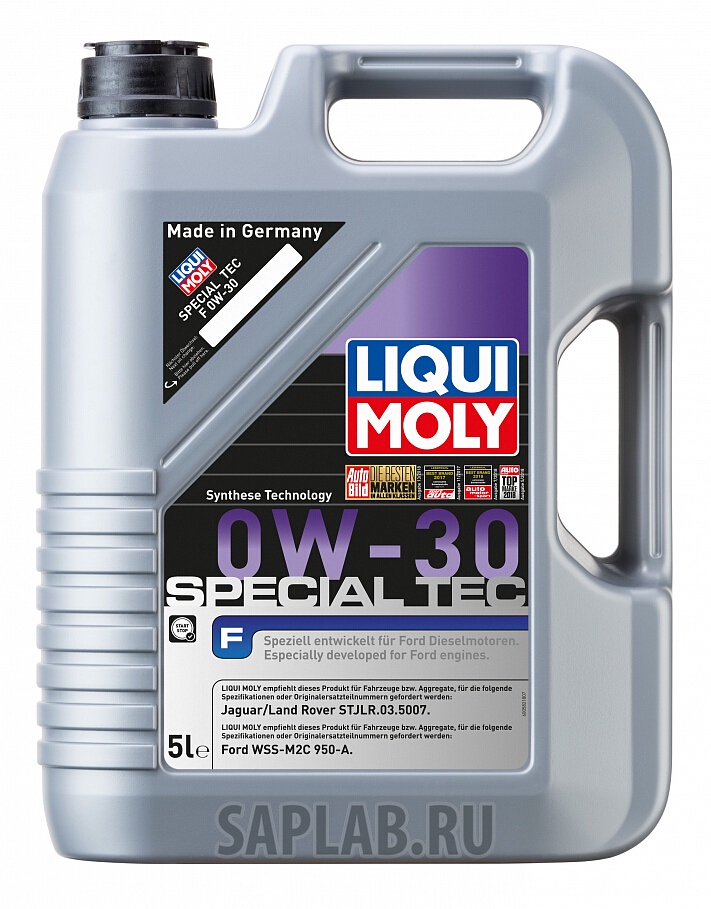 Купить LIQUI MOLY 8903 Масло моторное Liqui moly Special Tec F 0W-30 5л