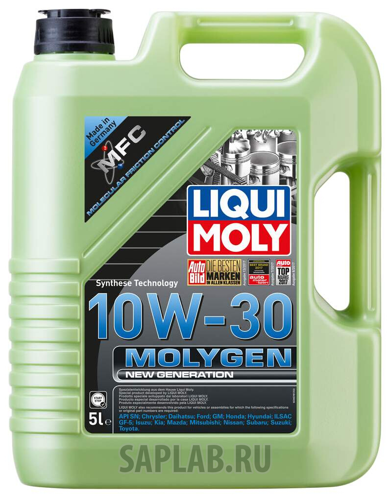 Купить LIQUI MOLY 9978 Моторное масло Liqui moly Molygen New Generation 10w-30 1л
