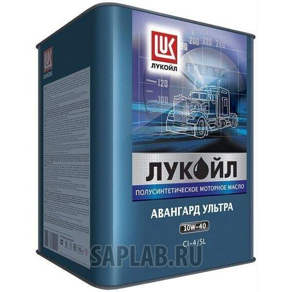 Купить LUKOIL 1559625 Масло моторное Лукойл Авангард Ультра CL-4/SL 10W40 полусинтетическое 18 л 1559625