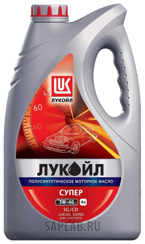 Купить LUKOIL 19442 Моторное масло Lukoil Супер 5W-40 4л