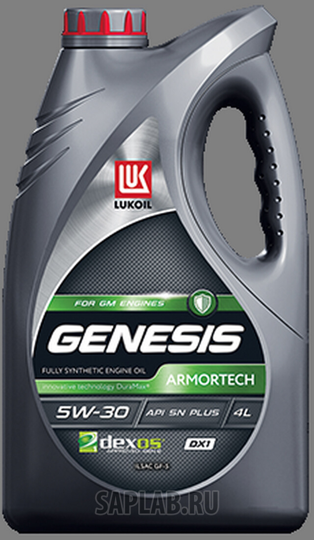 Купить LUKOIL 3173877 Масло моторное Лукойл Genesis Armortech DX1 5W30 4 л 3173877