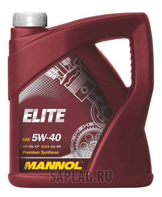 Купить MANNOL 1006 Моторное масло Mannol Elite Fully Synthetic Motor Oil 5W-40 4л