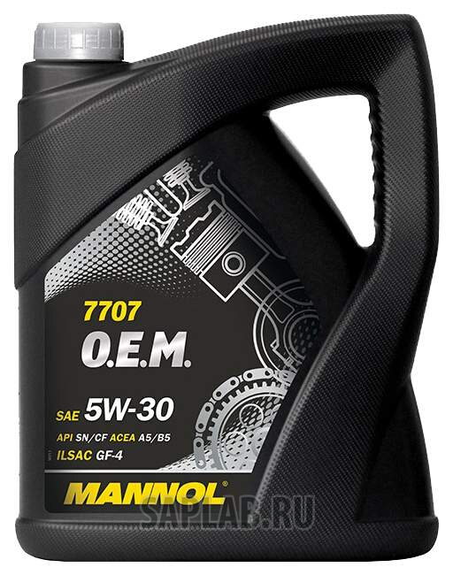 Купить MANNOL 1095 Моторное масло Mannol O.E.M. SAE 5W-30 4л