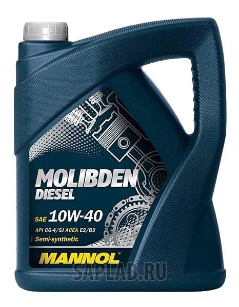 Купить MANNOL 1126 Моторное масло Mannol Molibden Diezel 10W-40 5л