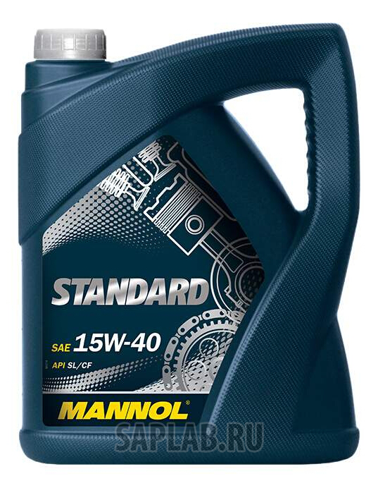 Купить MANNOL 1216 Моторное масло Mannol Standard 15W-40 5л