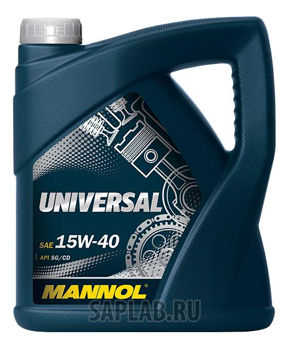 Купить MANNOL 1247 Моторное масло Mannol Universal 15W-40 4л