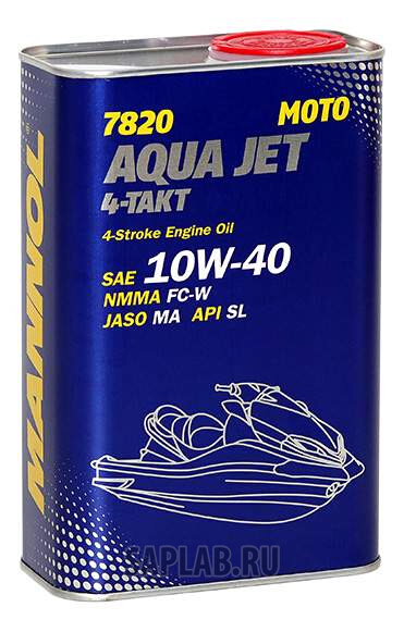 Купить MANNOL 1972 Моторное масло Mannol 4-Takt Aqua Jet 10W-40 1л