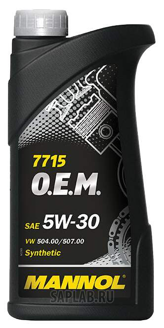Купить MANNOL 7000 Моторное масло Mannol 7000 O.E.M. 5W-30 1л