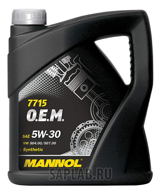 Купить MANNOL 7001 Моторное масло Mannol 7715 O.E.M. 5W-30 5л