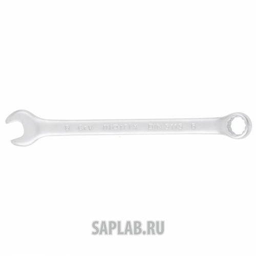 Купить MATRIX 15104 Ключ комбинированный, 8 мм, CrV, матовый хром// MATRIX