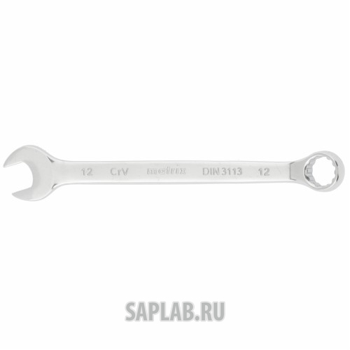 Купить MATRIX 15156 Ключ комбинированный, 12 мм, CrV, полированный хром// MATRIX