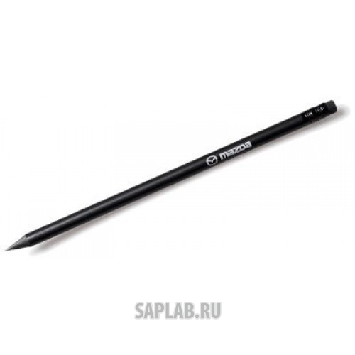 Купить MAZDA 830077779 Карандаш со стеркой Mazda Logo Pencil, Black