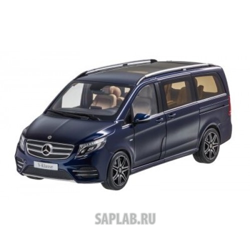 Купить MERCEDES B66004155 Модель Mercedes-Benz V-Class BR447 AMG Line, Limited Edition 1000 ex., Cavansit Blue Metallic, 1:18 Scale