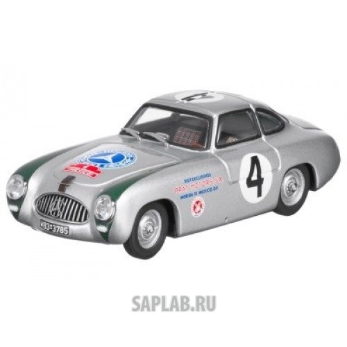 Купить MERCEDES B66040251 Модель Mercedes-Benz 300 SL racing car, W194, 1952, Silver, Scale 1:43