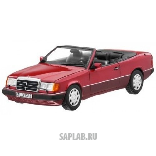 Купить MERCEDES B66040616 Модель Mercedes-Benz 300 CE-24 Cabriolet A124 (1992–1993), Almandine Red Metallic, 1:18 Scale, артикул B66040616