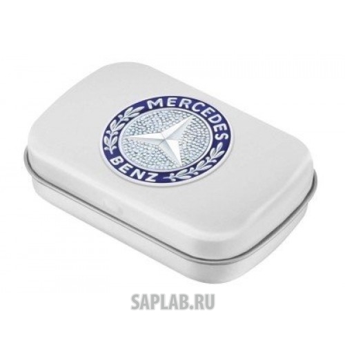 Купить MERCEDES B66041557 Банка для леденцов Mercedes-Benz Mint Box, Classic, Silver-coloured