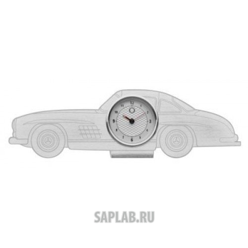 Купить MERCEDES B66041613 Настольные часы Mercedes-Benz Desk Clock, 300 SL, Silver-coloured