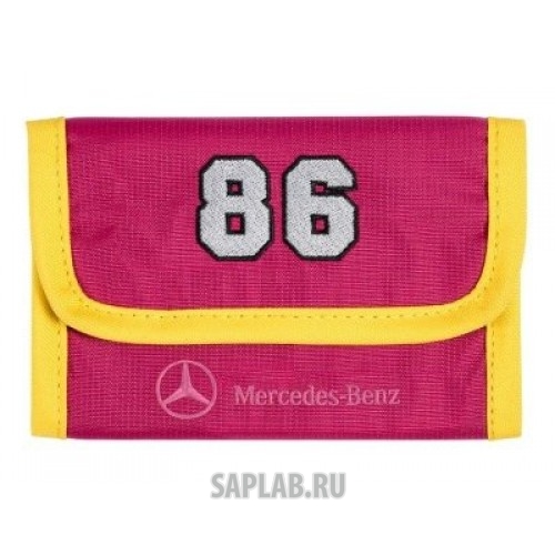 Купить MERCEDES B66952836 Детский кошелек Mercedes-Benz Wallet, Kids, Pink-Yellow, артикул B66952836