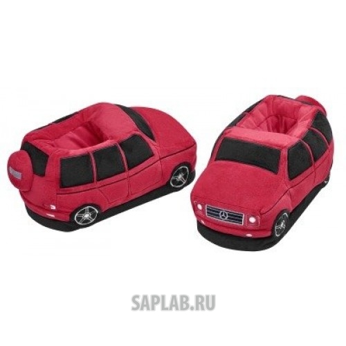 Купить MERCEDES B66953257 Плюшевые тапочки Mercedes-Benz Plush Slippers, Red